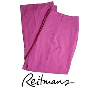 NWT Reitmans Pink Barbie Straight Leg Pants